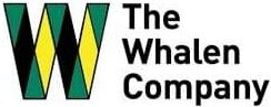 Logo of The Whalen Company featuring a large 'W' composed of green, yellow, and black diamonds, with the text 'The Whalen Company' to the right.